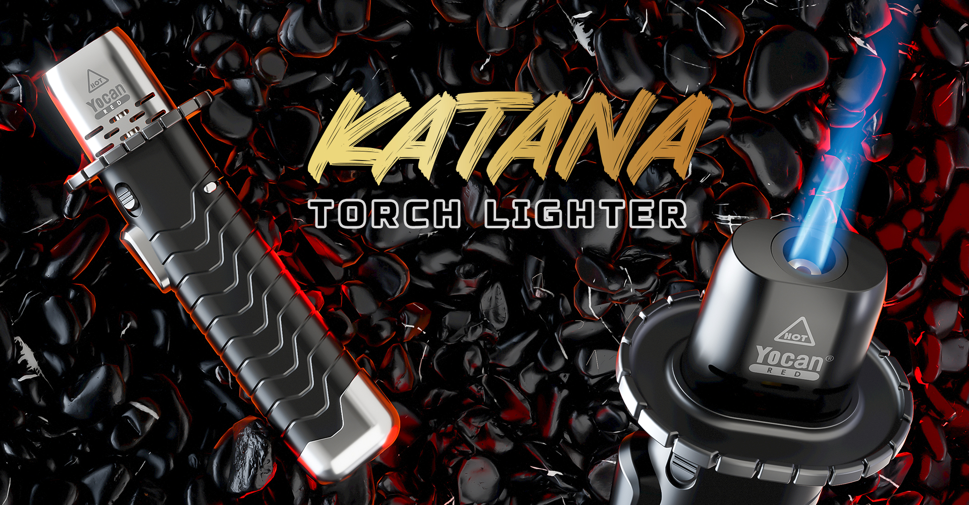 Zapalovač uhlí / Flambovač KATANA (KYPERSKÉ GRILOVACÍ SYSTÉMY)