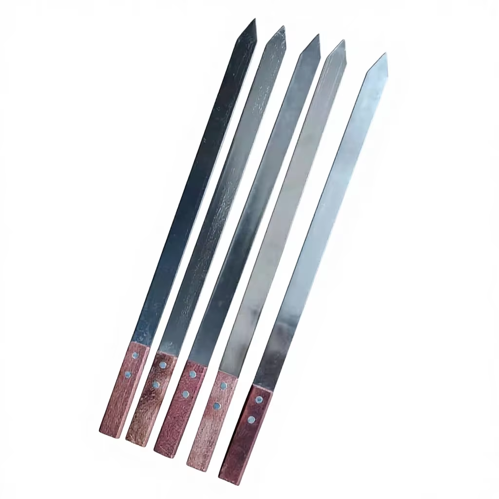 Grilovací špíz plochý (Kyperské grilovací systémy)