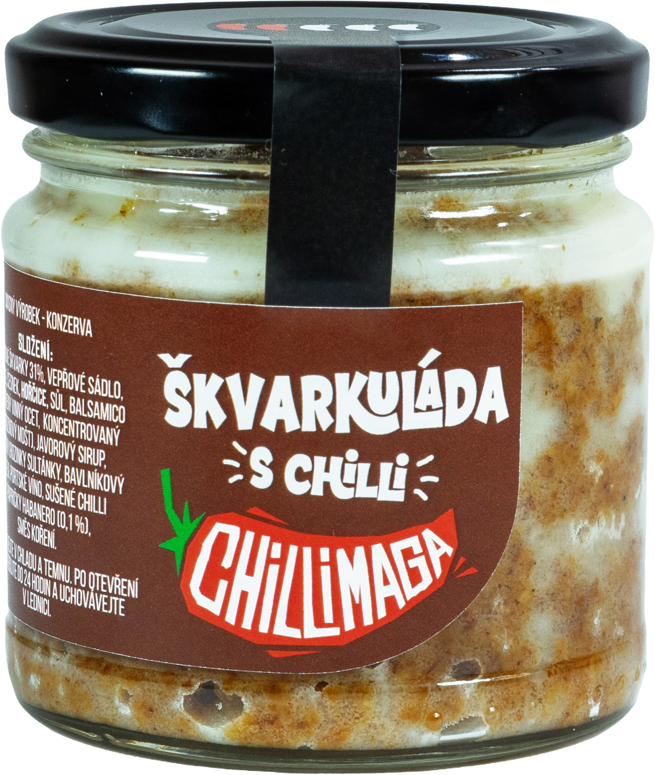 Škvarkuláda s chilli (Kyperské grilovací systémy)