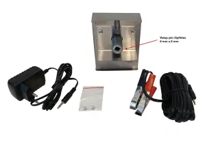 Grilovací motor jehně/sele/prase možnost zatížení až 60 Kg - vysunutý unašeč (LOUCAS KOMODROMOS LTD.)