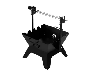 Gril s roštem, jehlou, špízy a motorem až 16 Kg 500 x 500 x 580 mm (Arizona MAX)