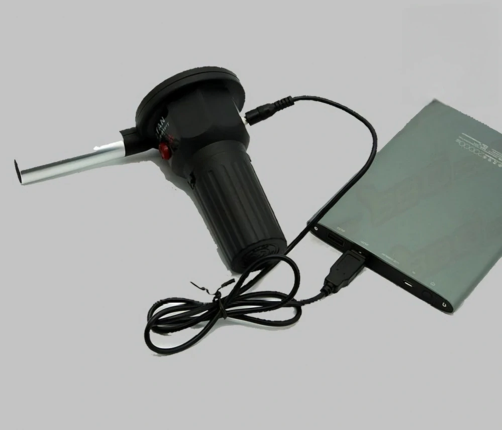 Rozdmýchávač ohně na grilování - elektrický USB 5V (KORAKAS IRONWORKS LTD)
