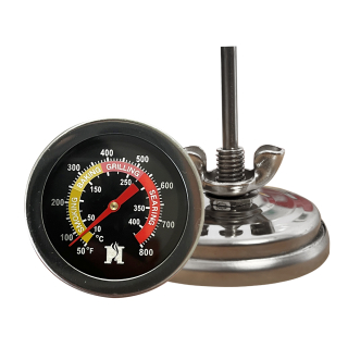 Teploměr do grilu a udírny 52 mm (425 °C) (Kyperské grilovací systémy)