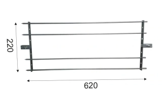 Vidlice rožně univerzální -  15x15- 4 x 620 (KAREL JANEČEK) 